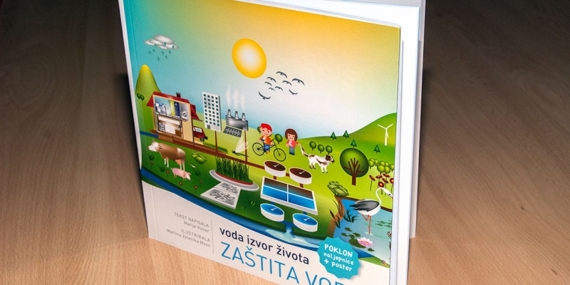 Prezentacija edukativnih slikovnica Hrvatskih voda u školi u Medulinu i Ližnjanu