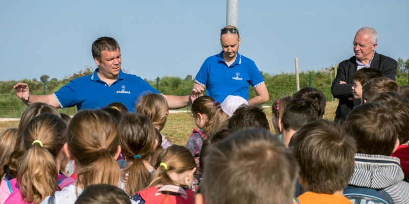 Pulski osnovnoškolci posjetili pročistač na Marleri