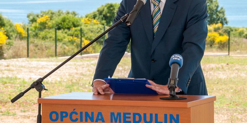 Kliman: Projektom UPOV Marlera Općina Medulin je ostvarila preduvjet da postane grad