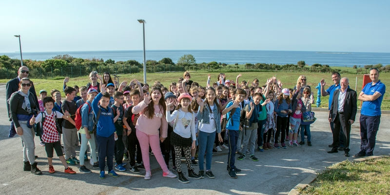 Pulski osnovnoškolci posjetili pročistač na Marleri