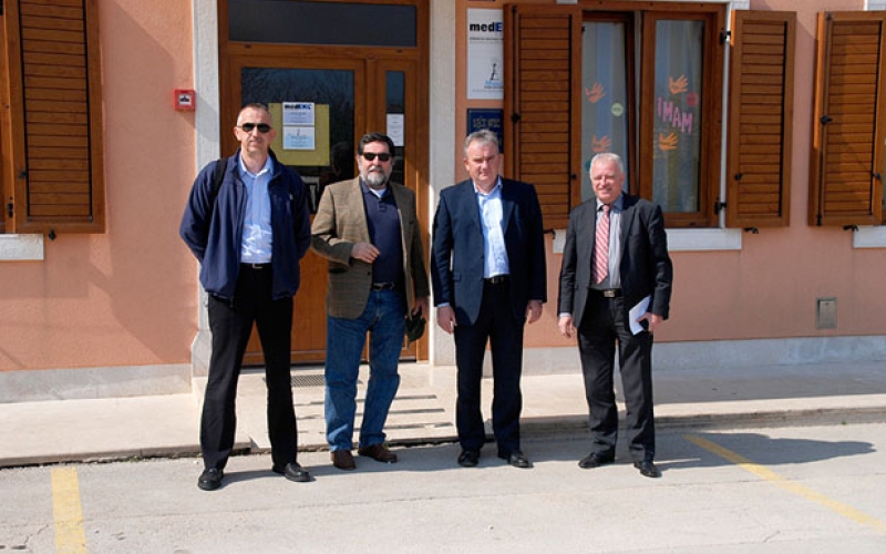 Predstavnici Svjetske banke i Hrvatskih voda obišli gradilišta kanalizacije u Općini Medulin