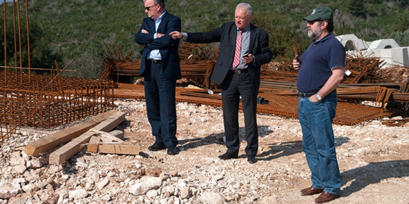 Predstavnici Svjetske banke i Hrvatskih voda obišli gradilišta kanalizacije u Općini Medulin